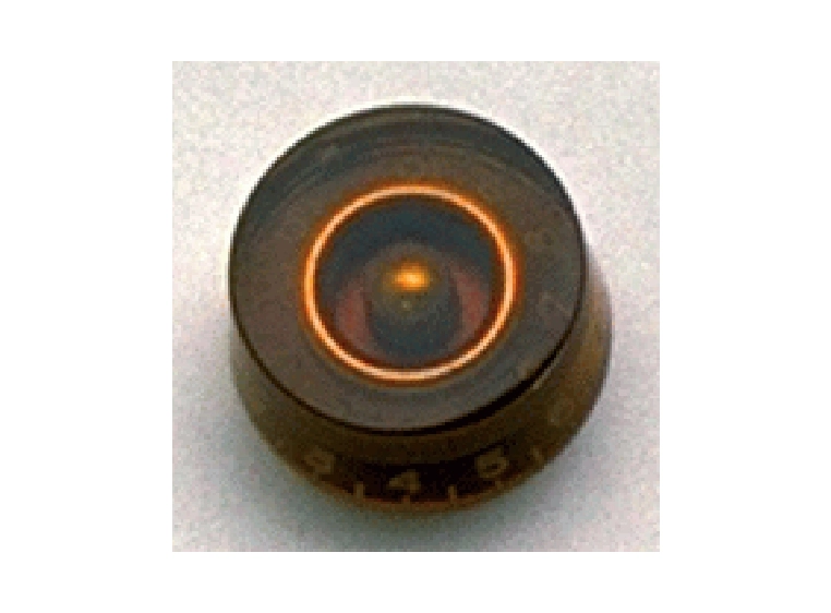 AP PK 0130-022 Speed Knobs (2) Amber, Vintage Style, 